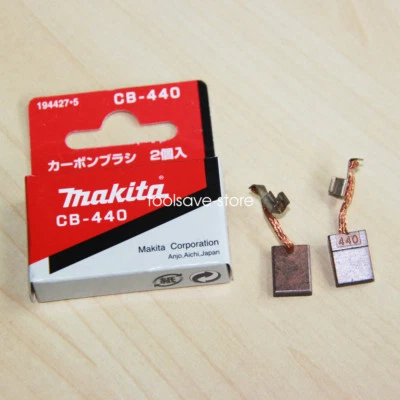 Motor eléctrico Makita cepillos de carbono para BTD142HW BTW251 BHP452 BTD141 BTW253 Foto 1 de 4