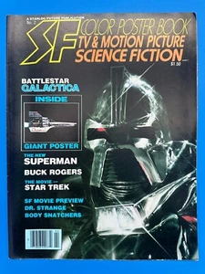 1978 Starlog/Future Color Poster Book #2 Battlestar Galactica Trek Superman - Picture 1 of 3