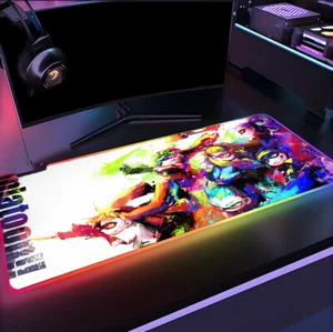 Splatoon RGB XXL Mouse Pad - Light Up Your Desk w/ Inklings & Octolings - Zdjęcie 1 z 20
