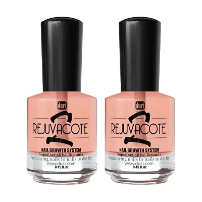 Duri Rejuvacote 2 Nail Growth System Formula super sensibile 0,45 oz (confezione da 2) - Immagine 1 di 4