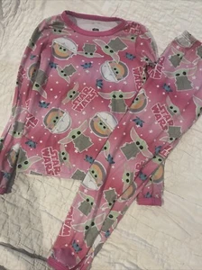 Girls Star Wars Long Sleeve Pants Pajama Set Size Small - Picture 1 of 5