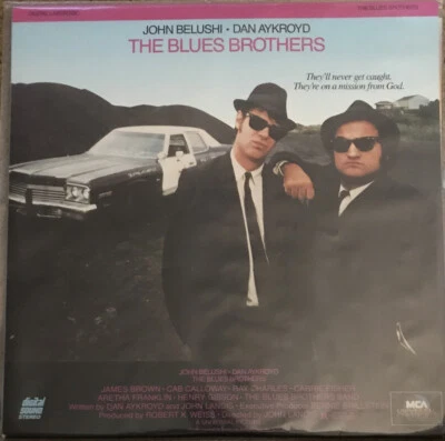 The Blues Brothers - 2 Disc LASERDISC LD Movie John Belushi Dan Aykroyd 1990 Foto 1 de 2
