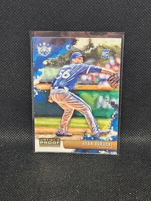 2019 Diamond KIngs #105 Ryan Borucki RC ARTIST'S PROOF SP (O4) - Image 1 of 2