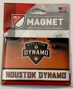 Nuovo calcio WinCraft Houston magnete dinamo arancione MLS - Foto 1 di 3