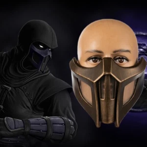 Xcoser 1:1 Mortal Kombat 11 NOOB SAIBOT Cosplay Mask Props Replica for Halloween - Picture 1 of 6