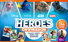 Sainsburys Disney HEROES ON A MISSION Single Cards 2021 new - Select your card
