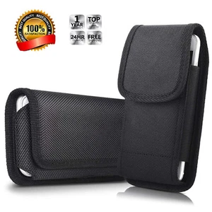 Funda protectora de nailon con clip para cinturón para iPhone X 8 7 6S Plus - Imagen 1 de 28