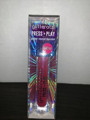 Hard Candy Glitz Pink Glitteratzi Liquid Sparkler Lip Gloss Strainer 1453 - Image 1 of 3