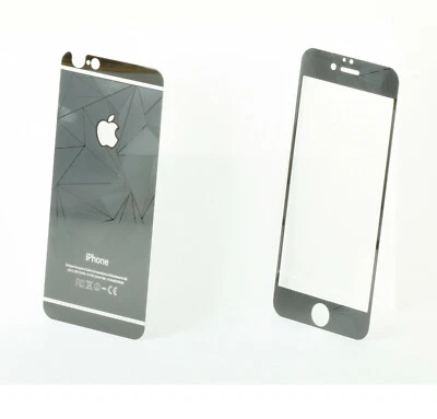 Protector de pantalla HD de vidrio templado cuerpo completo placa frontal y trasera iPhone 6s iPhone 6 Foto 1 de 4