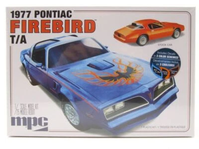 Pontiac Firebird T/A 1977 Modellino Auto Kit Costruzione Plastica 1:25 MPC - Immagine 1 di 4