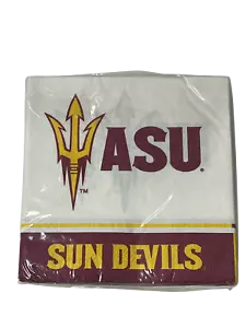 Tovaglioli da pranzo premium 50 ct Arizona State Sun Devils 2 strati - Foto 1 di 2