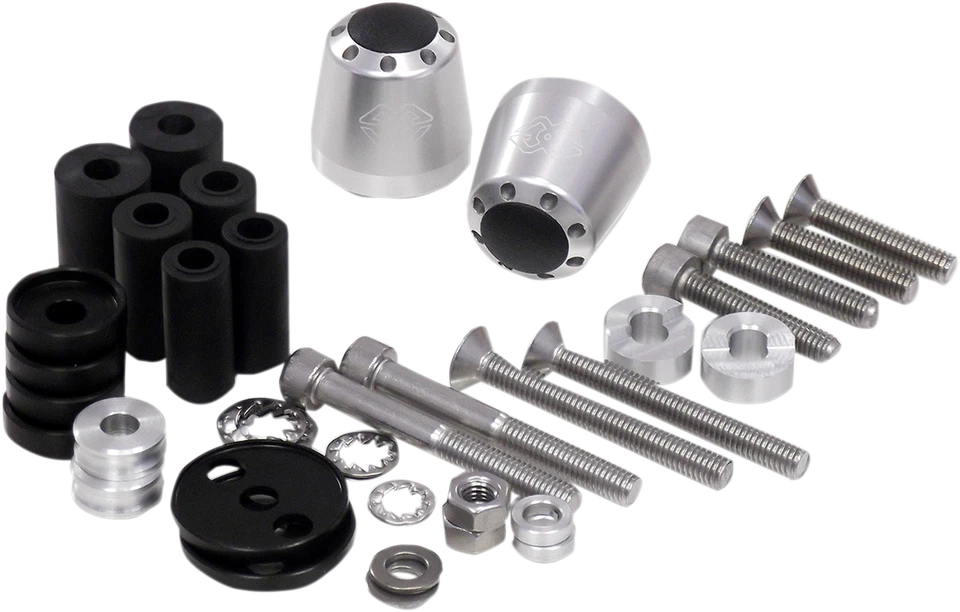 LG-CO-22-S BAREND SET LG-CO SILVER DUCATI DIAVEL 1200 ABS TITANIUM 2015 - Immagine 1 di 1