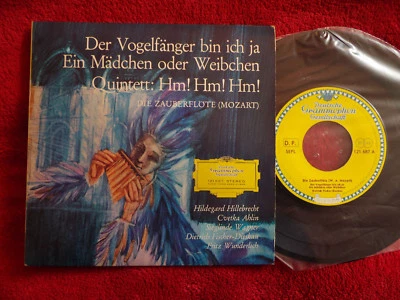 Die Zauberflöte   Dietrich Fischer-Dieskau,  Fritz Wunderlich    DGG  45       - Bild 1 von 2