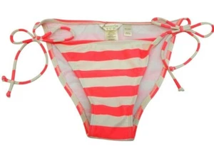 Damas Talla 6 10 12 14 16 18 Parte inferior de Bikini Monzón Accesorio Rosa a Rayas - Imagen 1 de 8