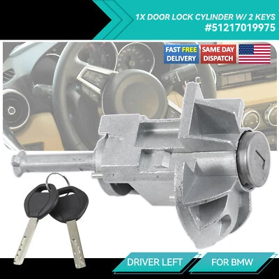 Driver Left Door Lock Cylinder Barrel w/ keys for BMW 325i 325ci 325xi 2001- 06 - Изображение 1 из 4