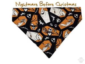 Bandana sobre el cuello de perro de terror pañuelo collar de perro - Imagen 1 de 12