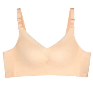 Agnes Orinda Women Plus Size Bras Lace Full Figure PushUp Wirefree Everyday Bra - Picture 1 of 4