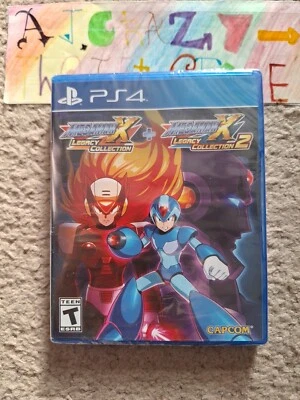 Mega Man X Legacy Collection 1 + 2 PS4 New Sealed Capcom 56056E 013388560561 - Image 1 of 4