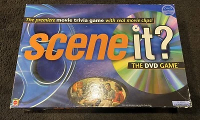 Scene It? The Original 2003 Dvd Board Game By Mattel Games Complete Set USED - Image 1 of 4