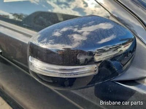 MITSUBISHI LANCER 2014-2017 RIGHT DOOR MIRROR Sedan Black - Picture 1 of 10