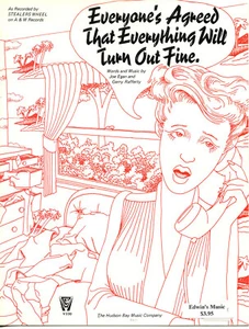 1973 Sheet Music EVERYONE’S AGREED THAT EVERYTHING WILL TURN OUT FINE ~ NEW! - Picture 1 of 1