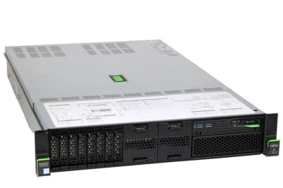 Fujitsu Primergy RX2520 M4 // 2x Xeon Silver 4108, 128 GB, 8x SFF, CP400i, Rails - Bild 1 von 4