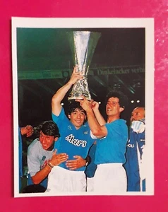 FIGURINA MARADONA A 71 CAMPIONI & CAMPIONATO DE AGOSTINI 1990-91 NUOVA OTTIMA - Foto 1 di 2