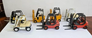 Lot of 7 Fork Lift Die Cast Metal - Picture 1 of 4