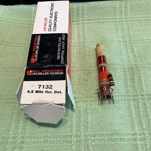 Miller 7132 Ratio Detector Transformer Unshielded 4.5mHz For PC  - Picture 1 of 3
