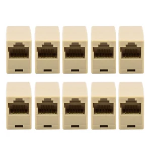 RJ45 Female-Female Network Ethernet LAN Connector Adapter Coupler Extender D - Picture 1 of 5