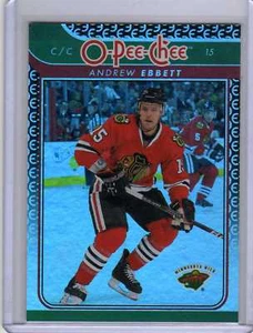 ANDREW EBBETT 09/10 OPC Update Gold Rainbow #680 O-Pee-Chee Insert Hockey Card - Picture 1 of 1