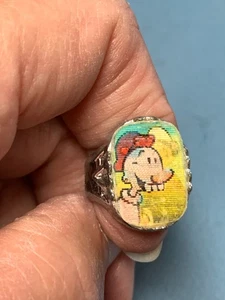 Vintage Popeye und Alice der Goon Flackerring - Bild 1 von 4