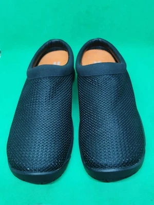 MERRELL WOMEN'S ENCORE BREEZE MULES BLACK MESH SHOES J598434 Size 9 - Image 1 of 4