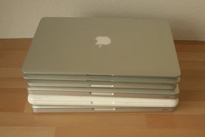 Zestaw 6 laptopów Apple MacBook, Pro i Mac Book Air Uszkodzone na części zamienne - Zdjęcie 1 z 18