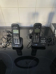 BT 1700 CALL BLOCKER Home Phones With Answering Machine - TWIN SET - Zdjęcie 1 z 4