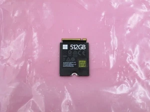 Microsoft 1912 Surface Laptop 4 /5/6/7/8 SSD 512GB M.2 2230 Pcie NVMe Model 1912 - Picture 1 of 2