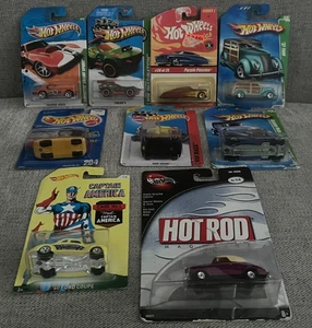 Hot Wheels 10 Stück Purple Passion Wienermobile Treasure Hunts Captain America - Bild 1 von 21