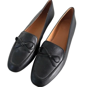 J.Crew klassische schwarze Schleife Slipper Halbschuhe Damen Flats 12 - Bild 1 von 5