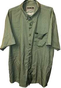 Dixxon Flannel Co Hemd Herren XXL The Benny Triple Stripe Grün Kurzarm 2XL - Bild 1 von 6