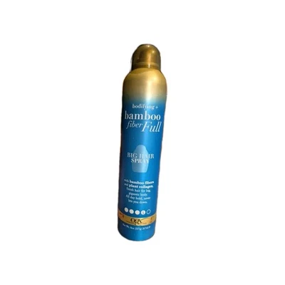 OGX BODIFYING + BAMBOO FIBER FULL BIG HAIR SPRAY  8 Oz DISCONTINUED READ  - Image 1 of 3