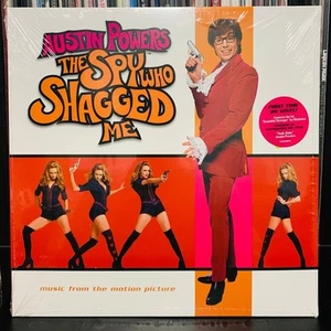 Austin Powers: The Spy Who Shagged Me Original Soundtrack Tan Vinyl LP New OST - Picture 1 of 2