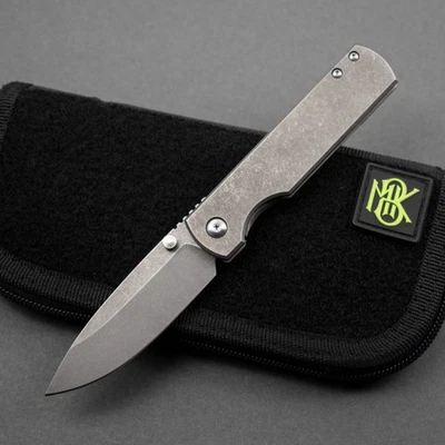 NOVO! Facas Monterey Bay lontra marinha, MagnaCut, alças completas de titânio, MBK, EUA - Imagem 1 de 4