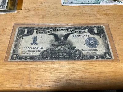 silver certificate 1899 - Image 1 of 2