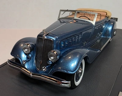 Matrix 1:43 1933 Chrysler Imperial Custom Phaeton Blue Metallic BEAUTIFUL! - Image 1 of 4