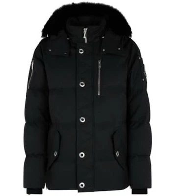 Chaqueta Moose Knuckles 3Q Negra con Piel Negra Talla GRANDE (Excelente Estado) Foto 1 de 2