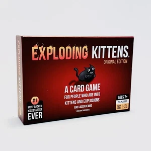 Exploding Kittens Family Card Game Cards Still Sealed - Picture 1 of 2