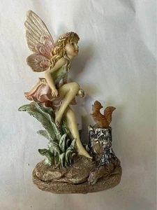 Fee und Blume Ritushilfe Vintage Porzellan Figur - Bild 1 von 4