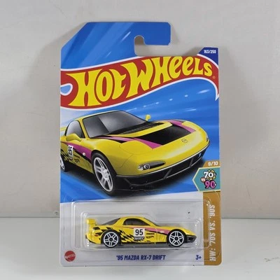 🟡 Estuche Hot Wheels 2025 H 95 Mazda RX-7 Drift Foto 1 de 2