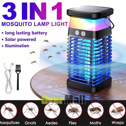 Electric Fly Bug Zapper Mosquito Insect Killer LED Light Trap Pest ...