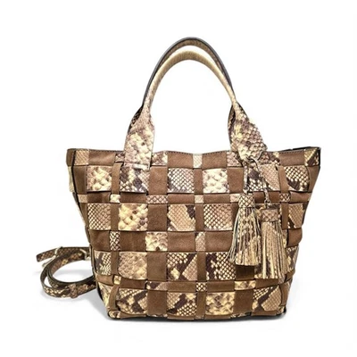 Michael Kors Vivian Medium Tote — Natural/Dark Dune - Image 1 of 4